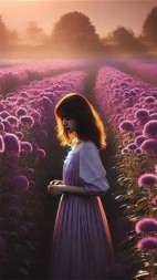 爱与宿命：紫色花海的秘密阅读